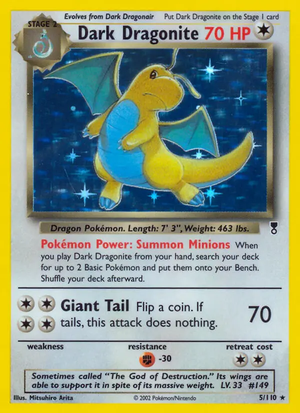 Dark Dragonite — Legendary Collection card #5