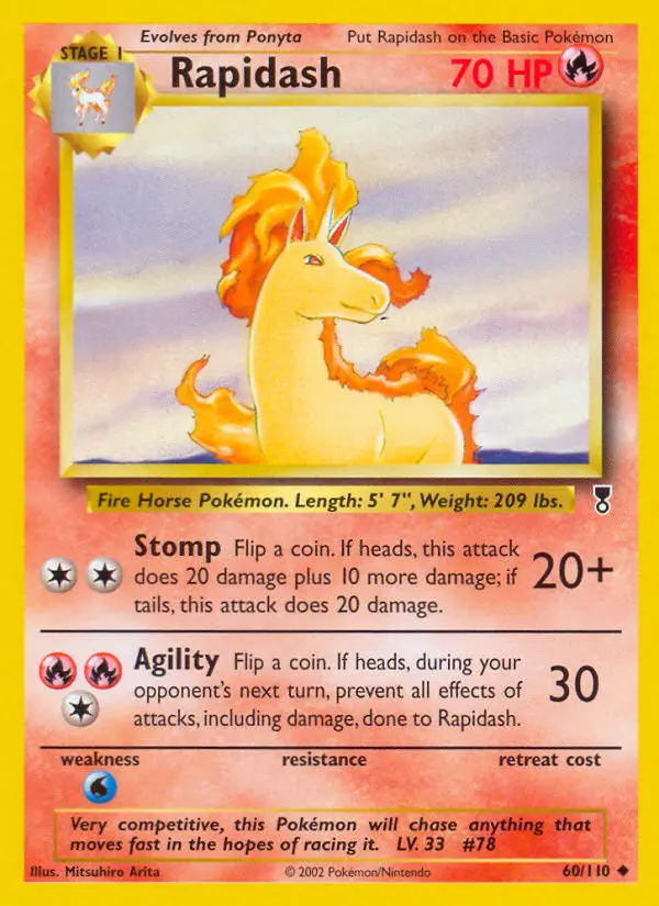 Rapidash — Legendary Collection card #60