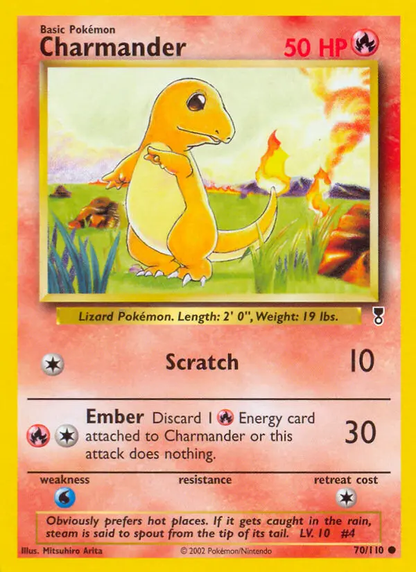 Charmander — Legendary Collection card #70