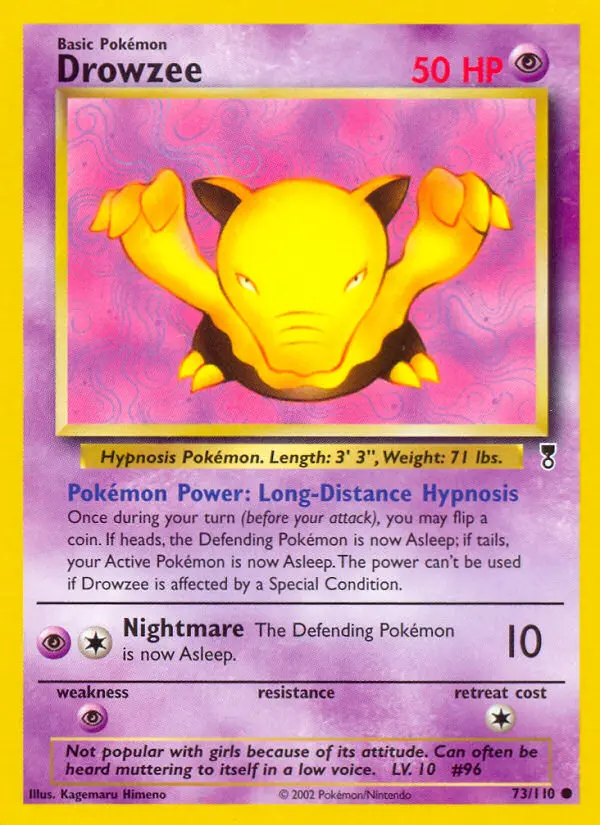Drowzee — Legendary Collection card #73