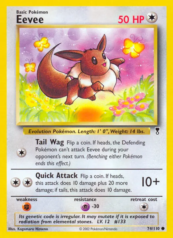 Eevee — Legendary Collection card #74