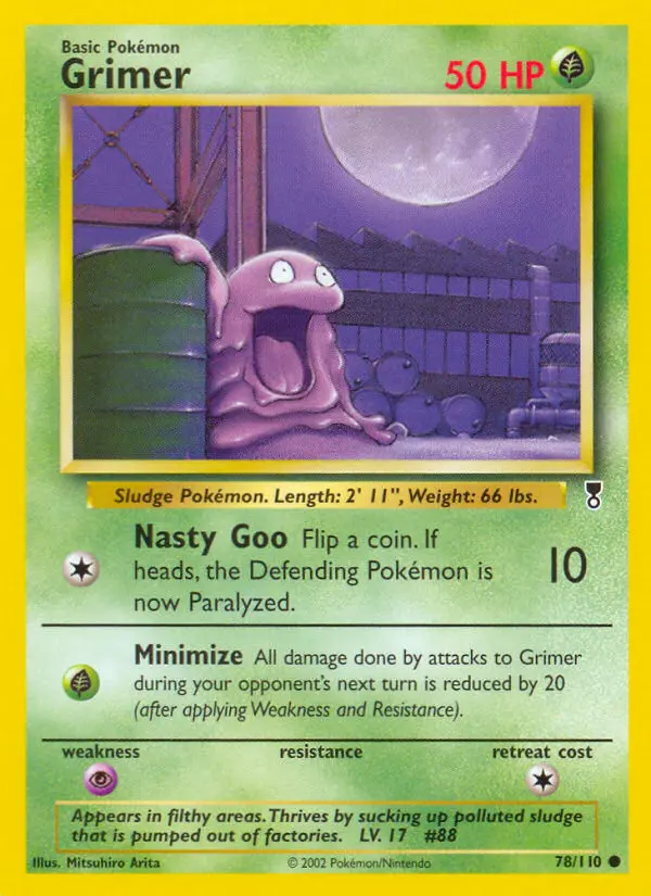 Grimer — Legendary Collection card #78