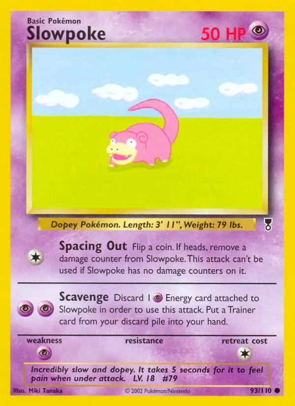 Slowpoke — Legendary Collection card #93