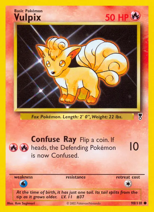 Vulpix — Legendary Collection card #98