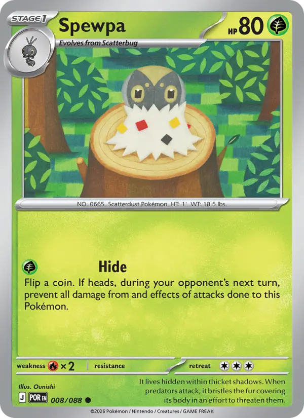 Spewpa — Perfect Order card #008