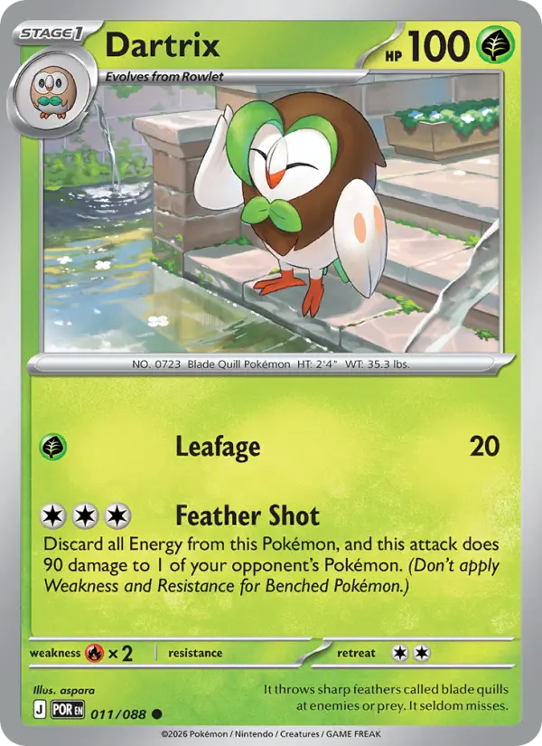 Dartrix — Perfect Order card #011