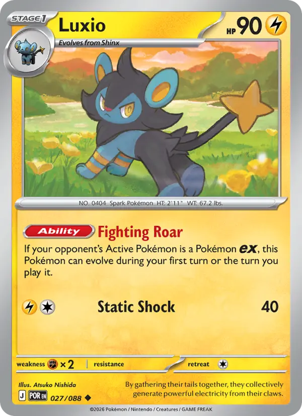 Luxio — Perfect Order card #027