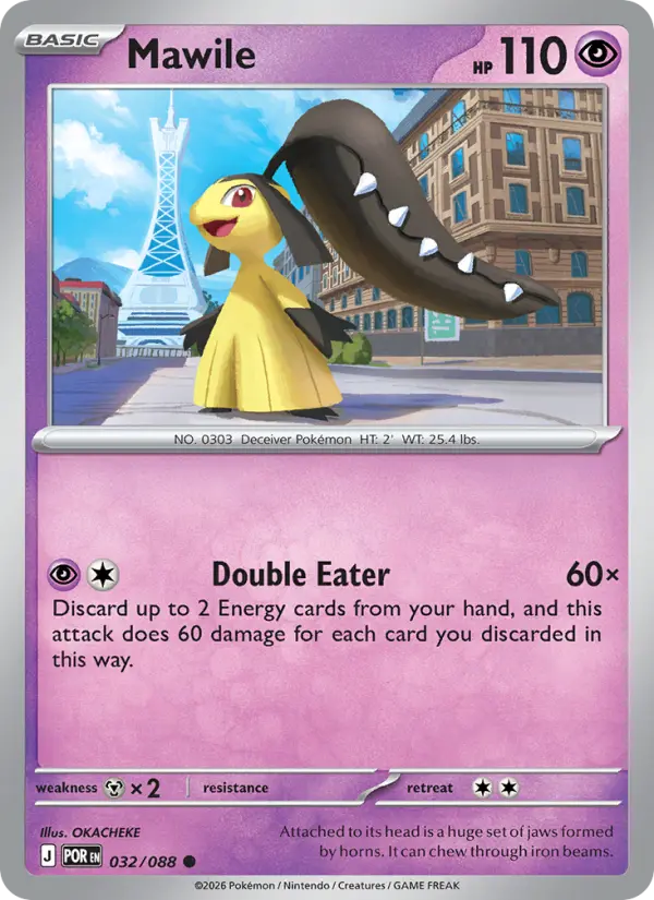 Mawile — Perfect Order card #032