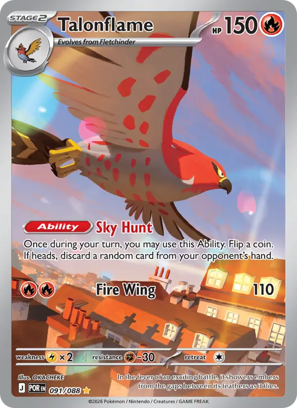 Talonflame — Perfect Order card #091