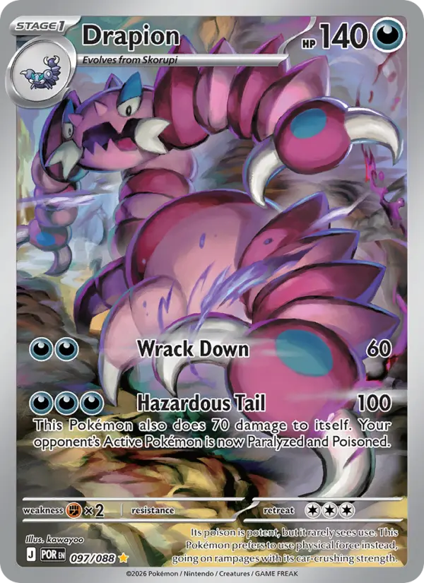 Drapion — Perfect Order card #097