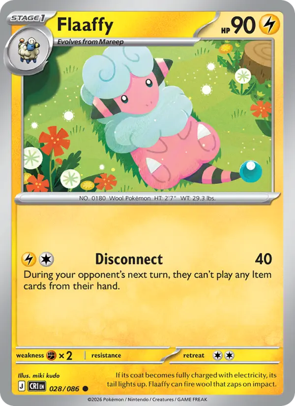 Flaaffy — Chaos Rising card #028