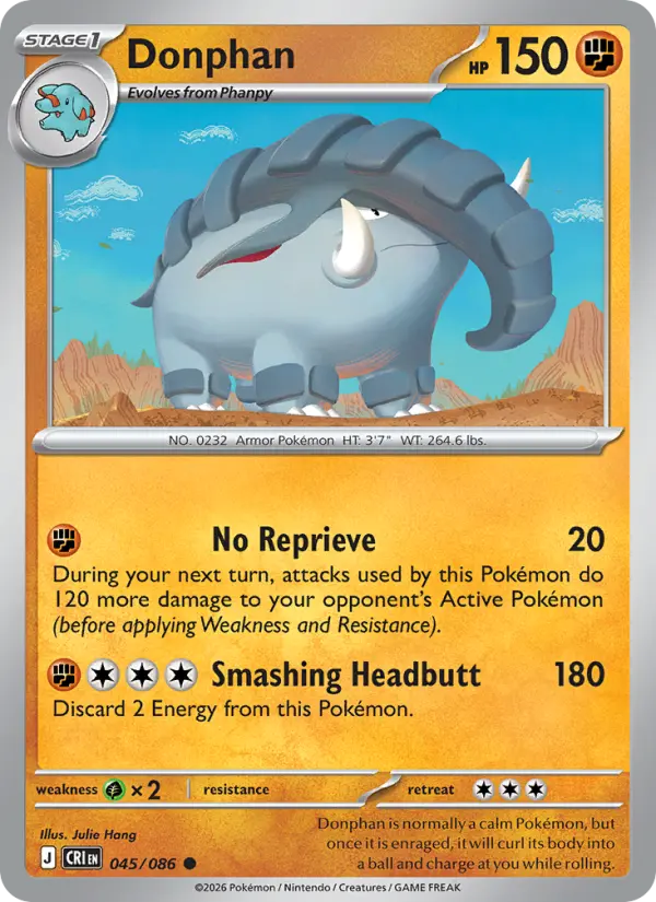 Donphan — Chaos Rising card #045