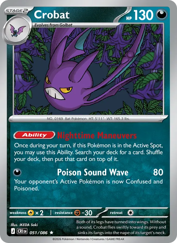 Crobat — Chaos Rising card #051