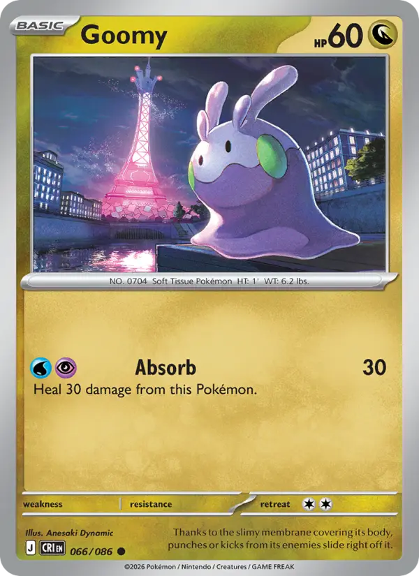 Goomy — Chaos Rising card #066