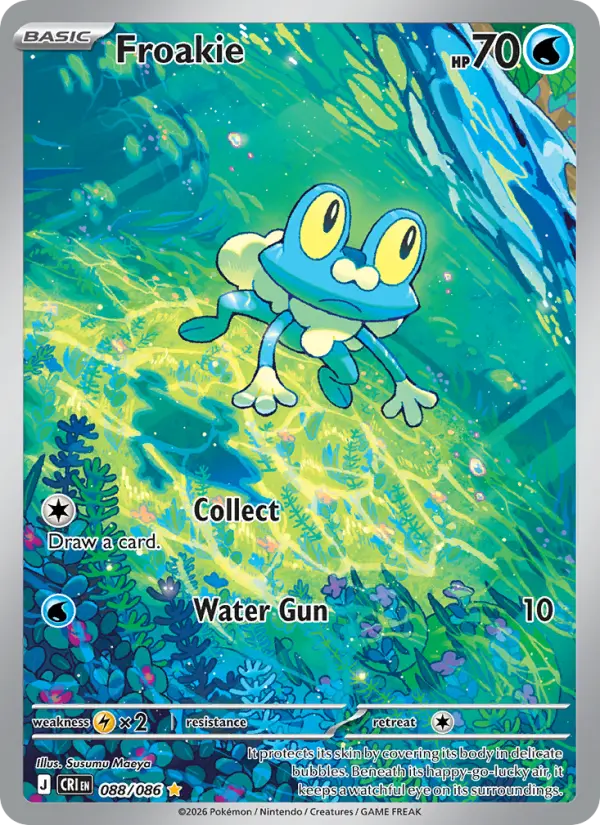Froakie — Chaos Rising card #088