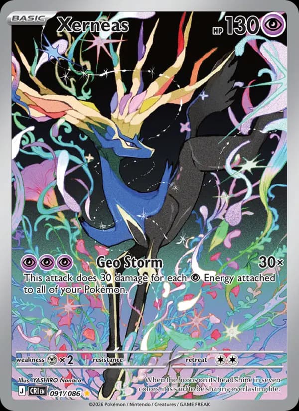 Xerneas — Chaos Rising card #091