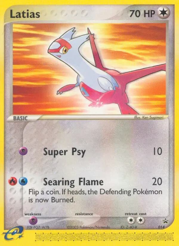 Latias — Nintendo Black Star Promos card #14