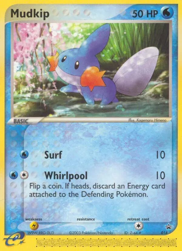 Mudkip — Nintendo Black Star Promos card #18
