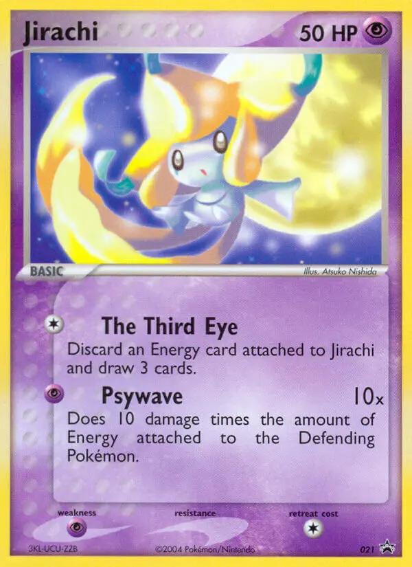 Jirachi — Nintendo Black Star Promos card #21