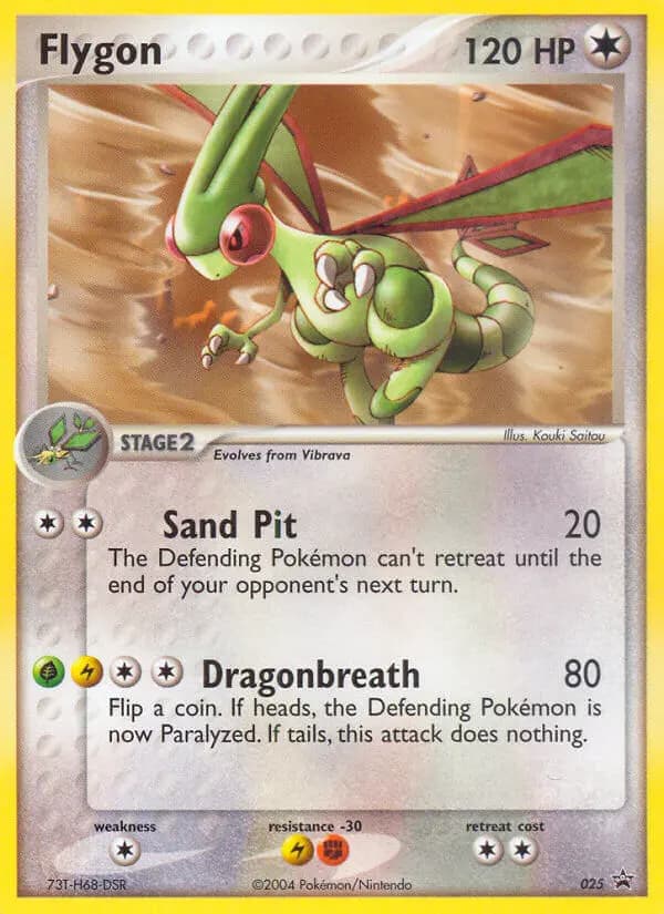 Flygon — Nintendo Black Star Promos card #25