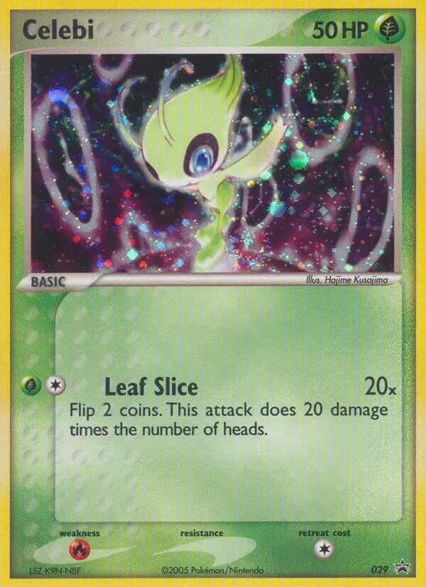 Celebi — Nintendo Black Star Promos card #29