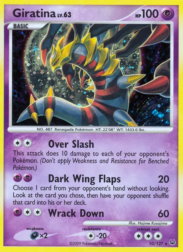 Giratina — Platinum card #10