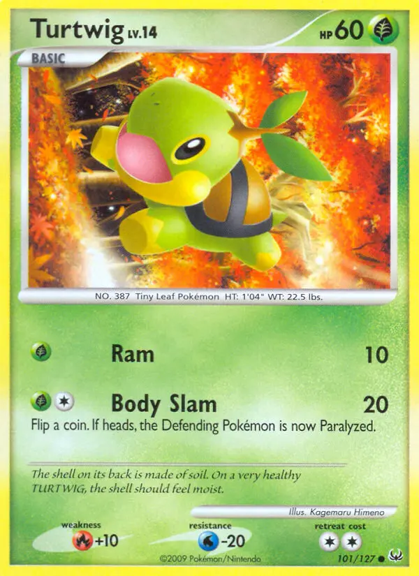 Turtwig — Platinum card #101