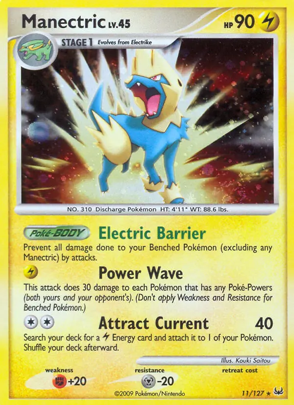 Manectric — Platinum card #11