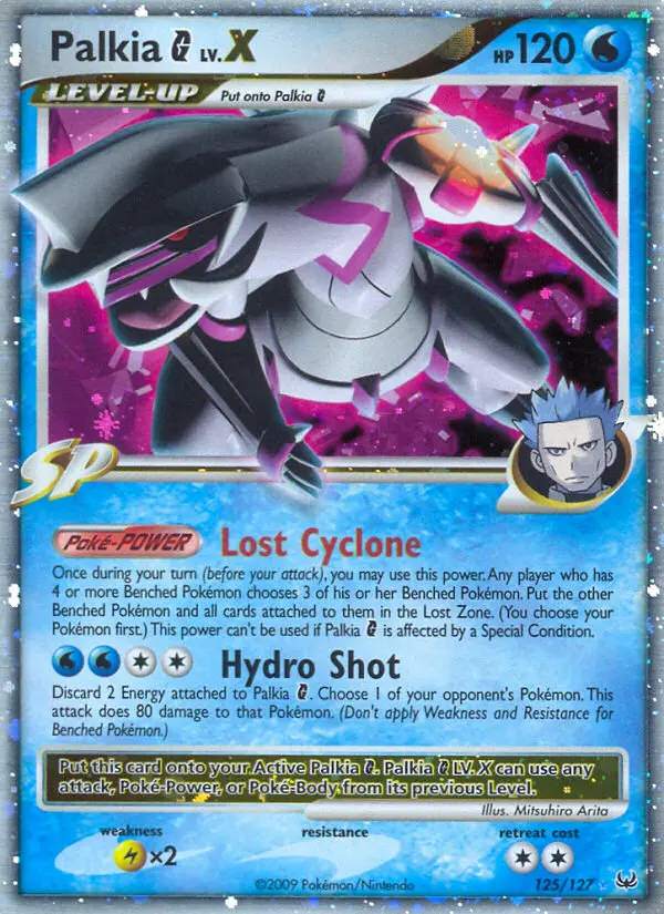 Palkia G — Platinum card #125