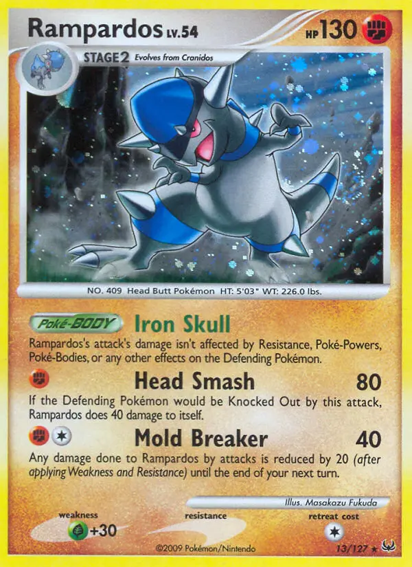 Rampardos — Platinum card #13