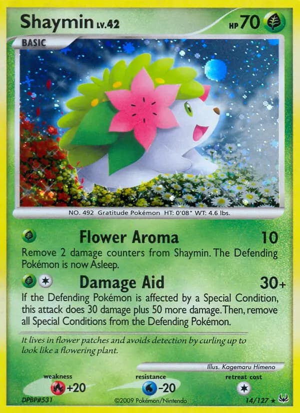 Shaymin — Platinum card #14