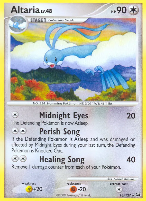 Altaria — Platinum card #18