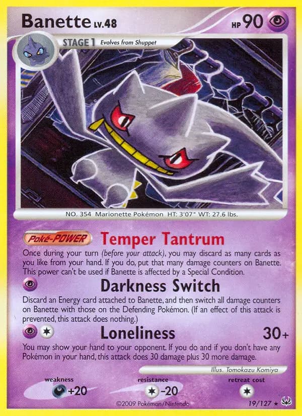 Banette — Platinum card #19