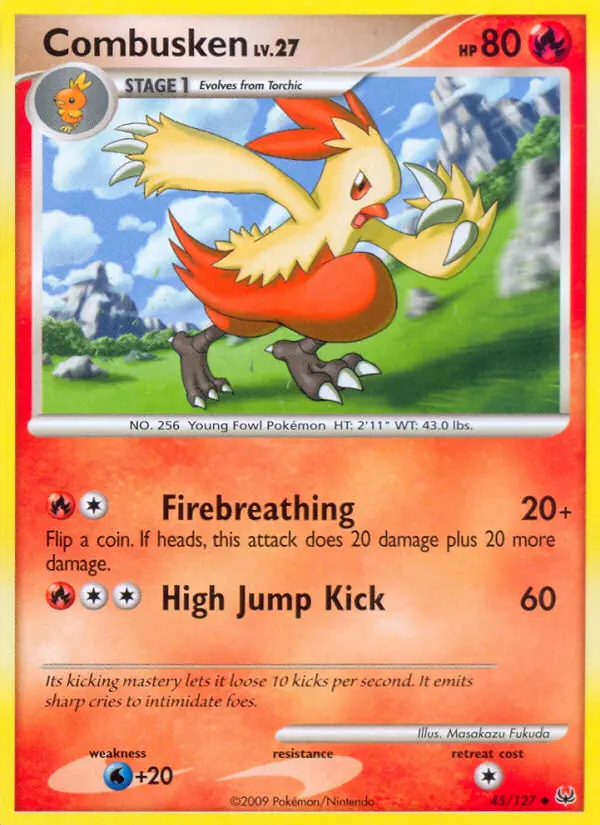 Combusken — Platinum card #45