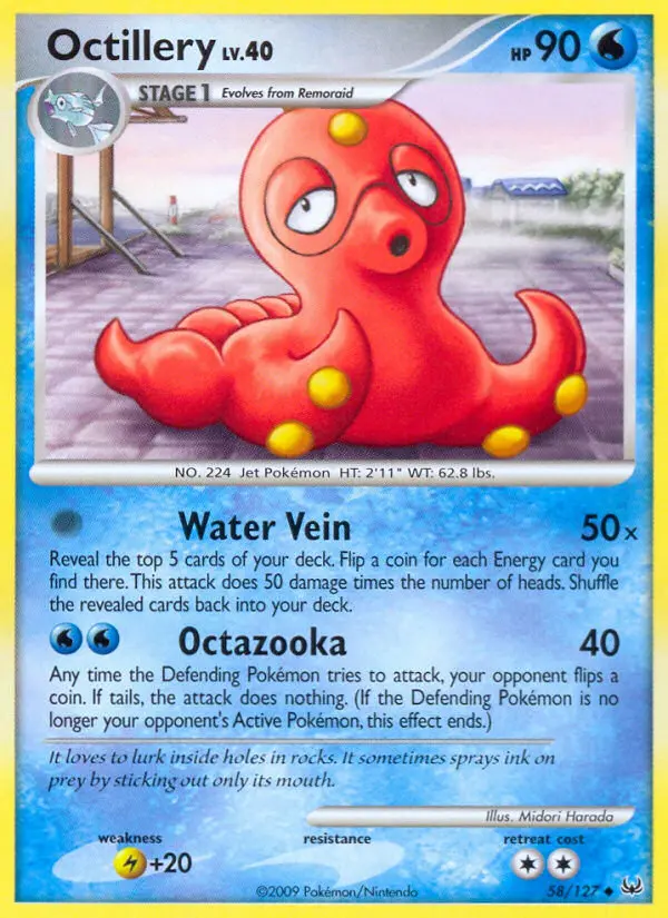 Octillery — Platinum card #58