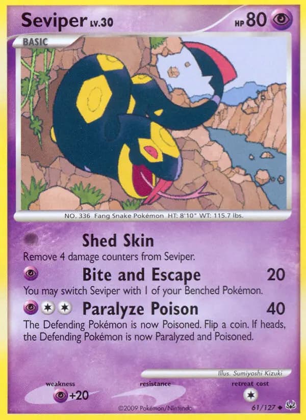 Seviper — Platinum card #61