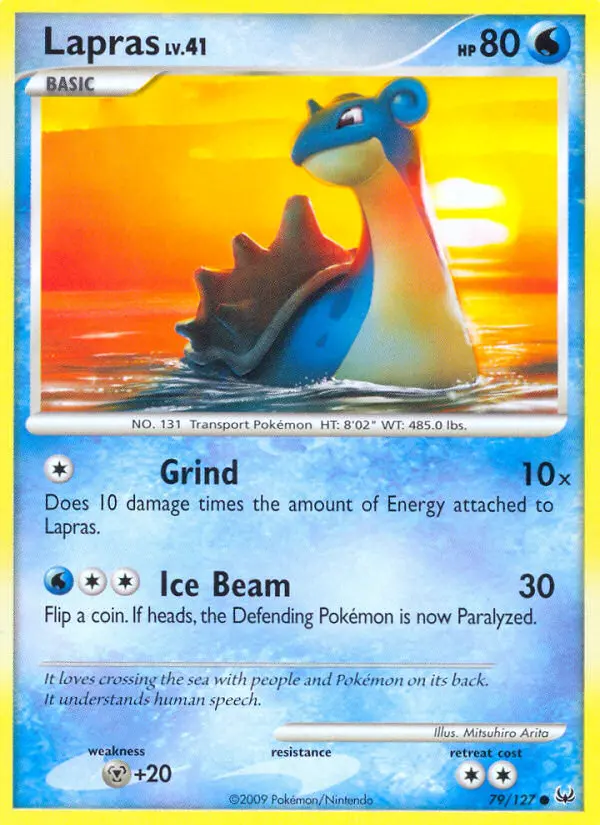 Lapras — Platinum card #79