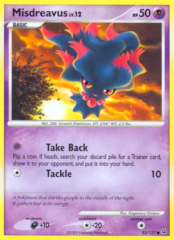 Misdreavus — Platinum card #83