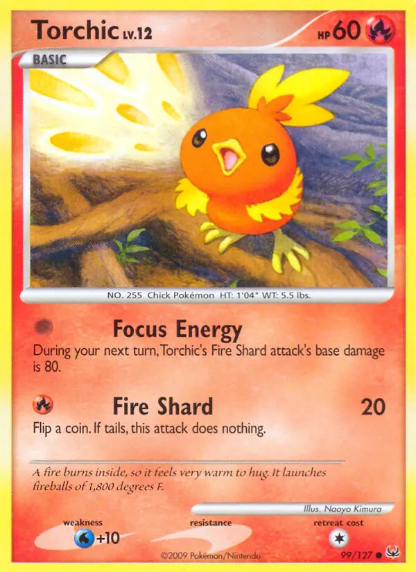 Torchic — Platinum card #99