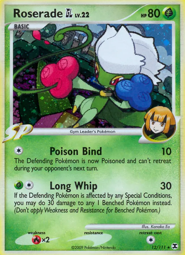 Roserade GL — Rising Rivals card #12