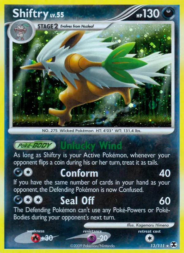 Shiftry — Rising Rivals card #13