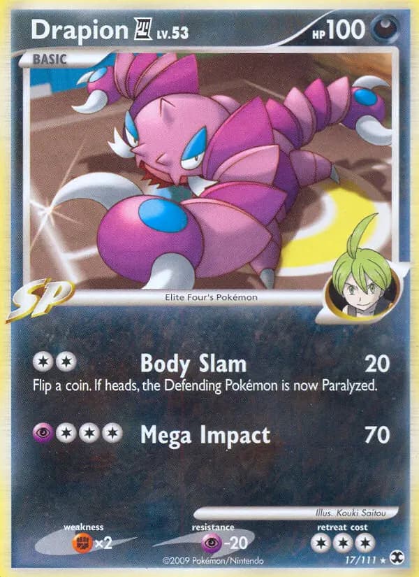 Drapion 4 — Rising Rivals card #17
