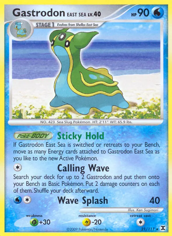 Gastrodon East Sea — Rising Rivals card #21