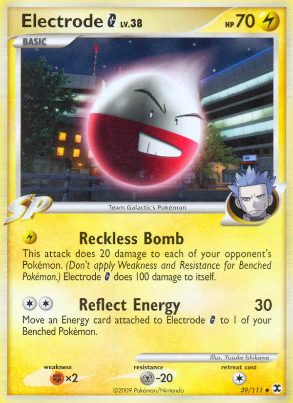 Electrode G — Rising Rivals card #39