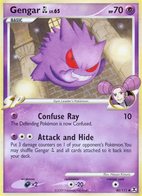 Gengar GL — Rising Rivals card #40