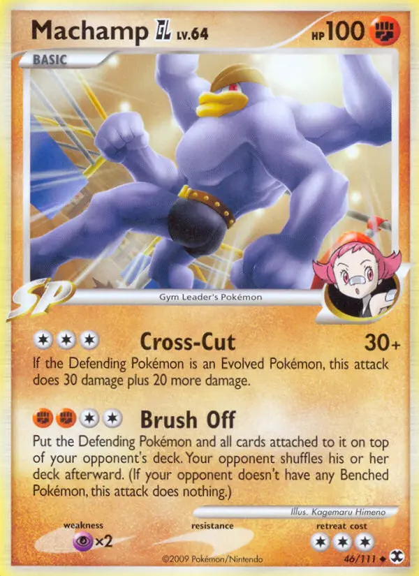 Machamp GL — Rising Rivals card #46