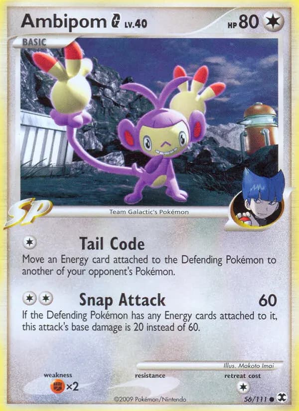Ambipom G — Rising Rivals card #56