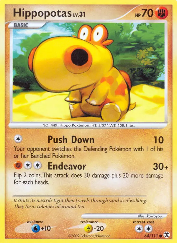 Hippopotas — Rising Rivals card #64
