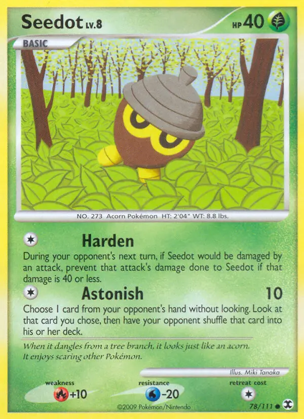 Seedot — Rising Rivals card #78
