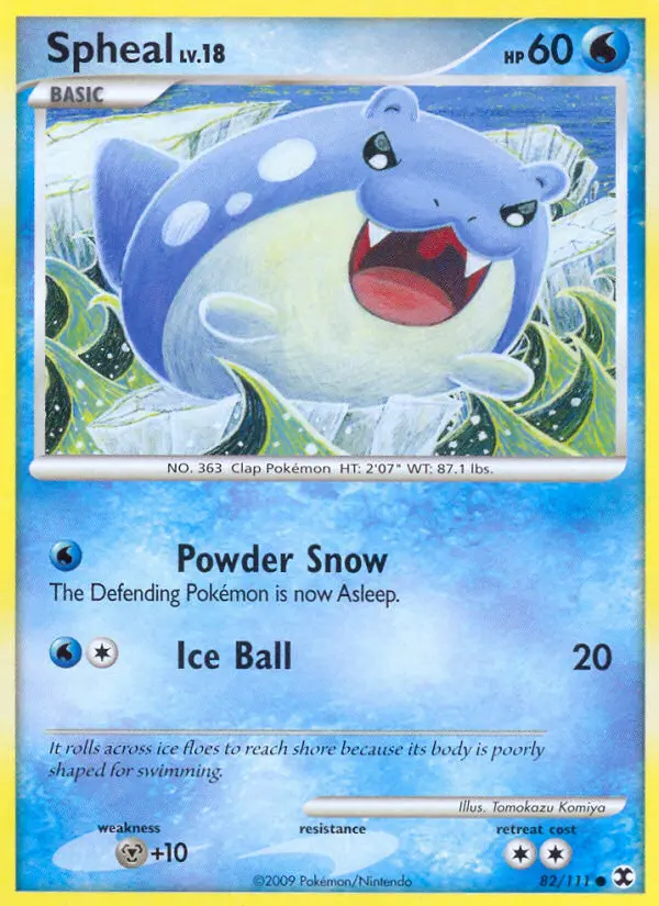 Spheal — Rising Rivals card #82